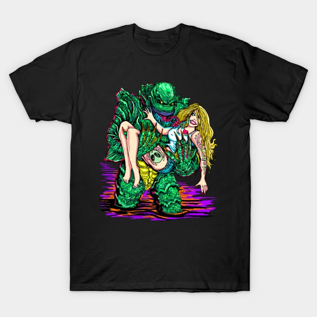 Creature from the lagoon T-Shirt by Robisrael